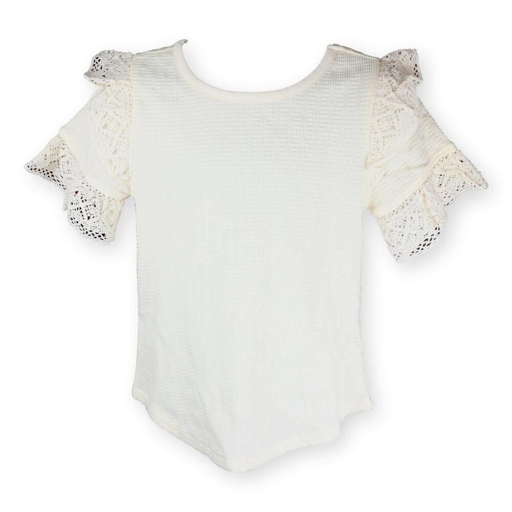 NWT Matilda Jane Just Image Landry Egret Top Girl's Size 4